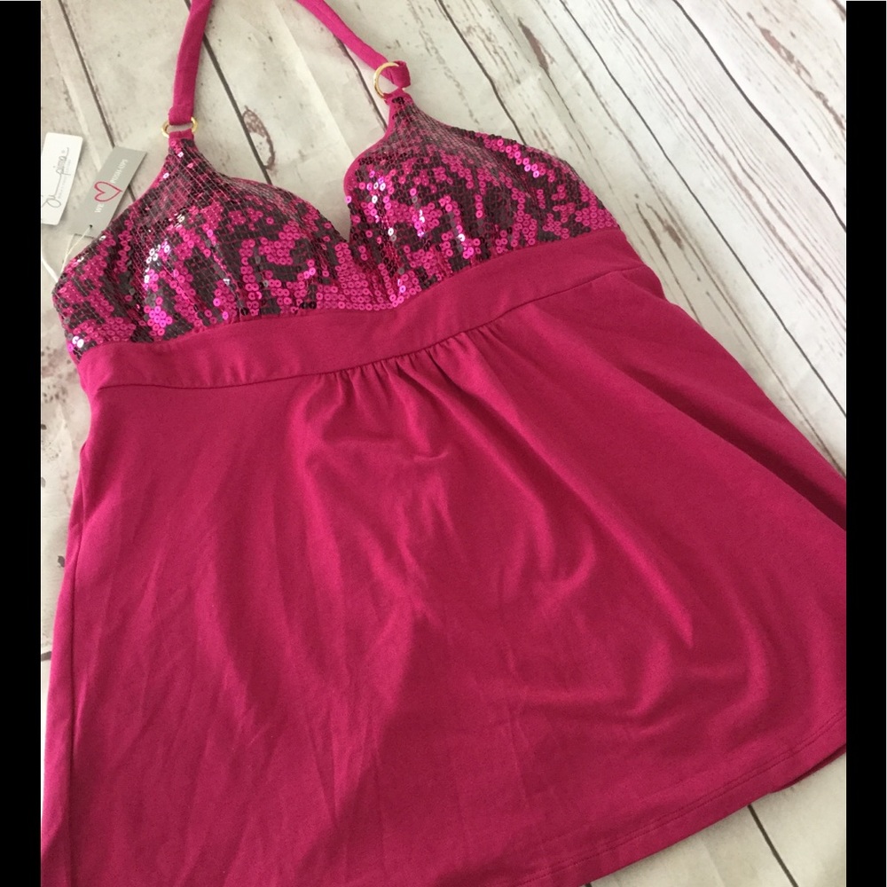 Victoria’s Secret Sequin Halter Bra Top